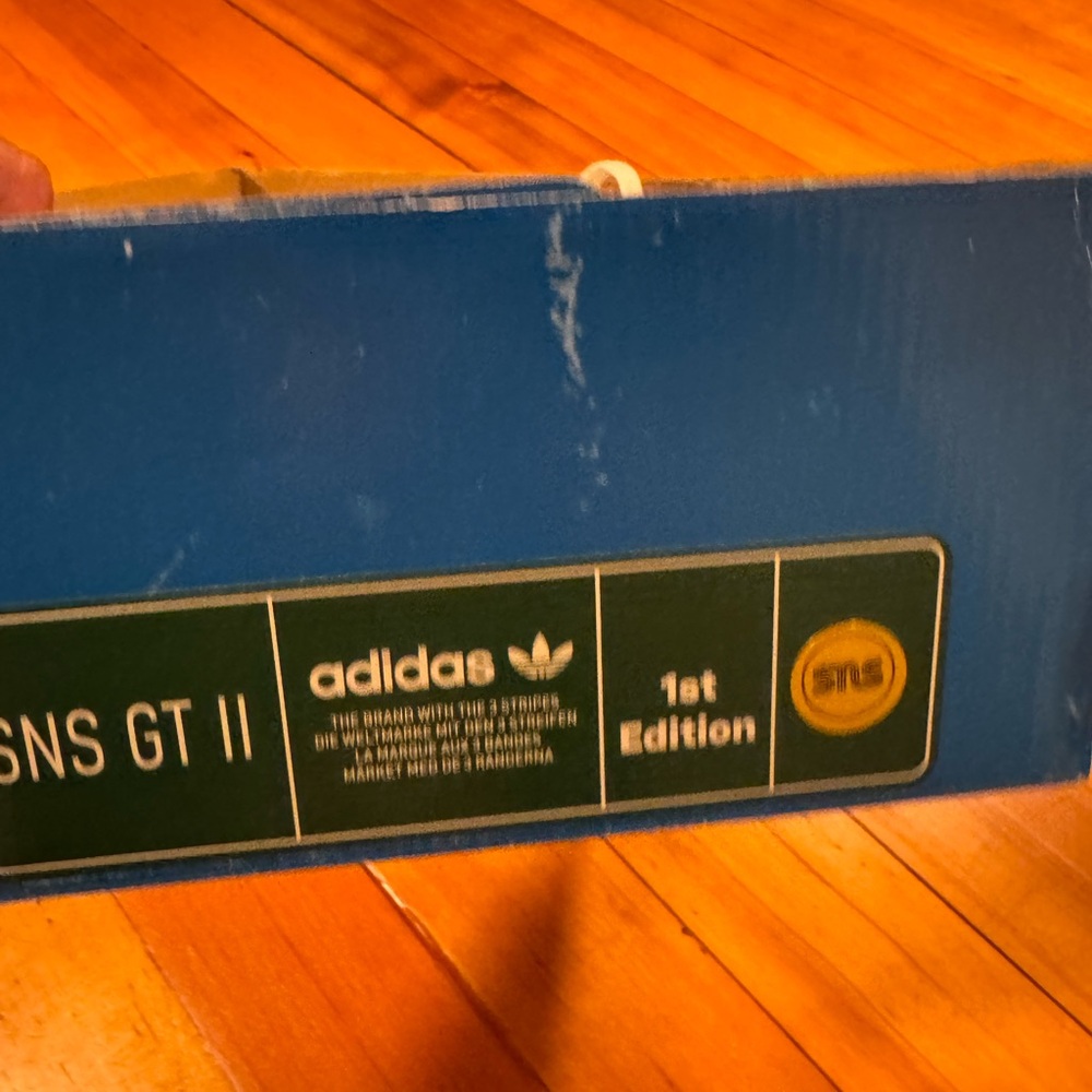 Adidas GT II Green and White Sneakers - Picture 3 of 8